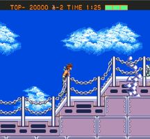 Strider sur Sega Megadrive